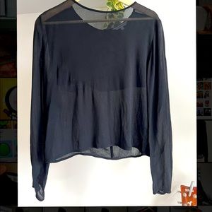& Other Stories Black Blouse
